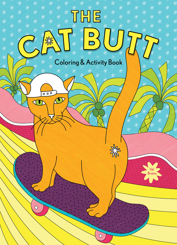 Бумажная книга «The Cat Butt Coloring and Activity Book» - фото №1