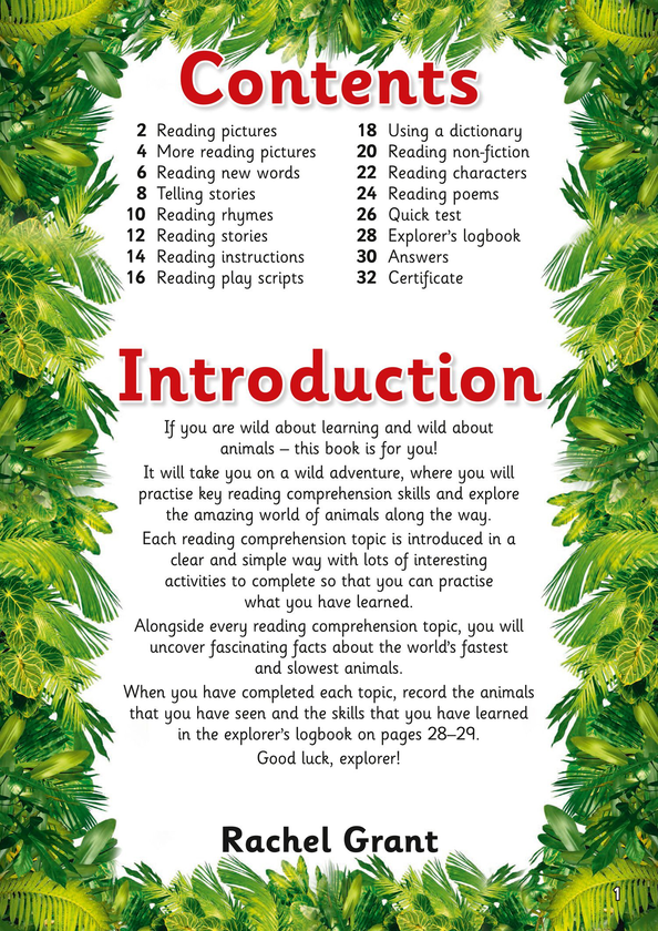 Бумажная книга «Letts Wild About English. Reading Comprehension Age 5-7» - фото №1