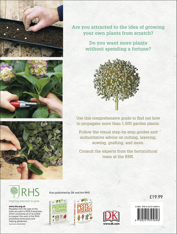 Бумажная книга «RHS Propagating Plants. How to Create New Plants For Free», автор Алан Тугуд - фото №1