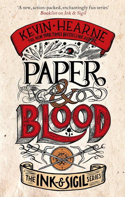 Бумажная книга «Paper & Blood», автор Кевин Хирн - фото №1