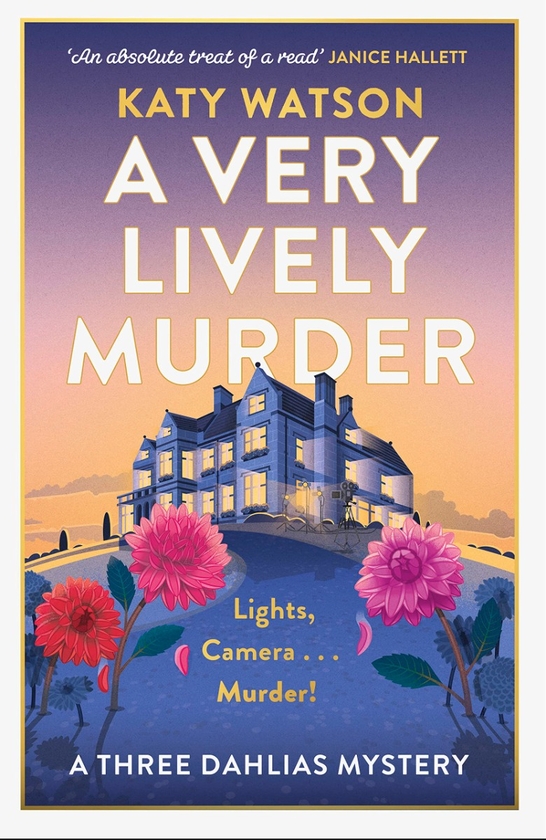 Паперова книга «A Very Lively Murder», автор Кеті Вотсон - фото №1