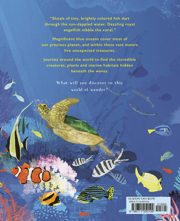 Паперова книга «The Deep Blue. Explore Earth's Majestic Oceans», автор Шарлотта Гійєн - фото №1