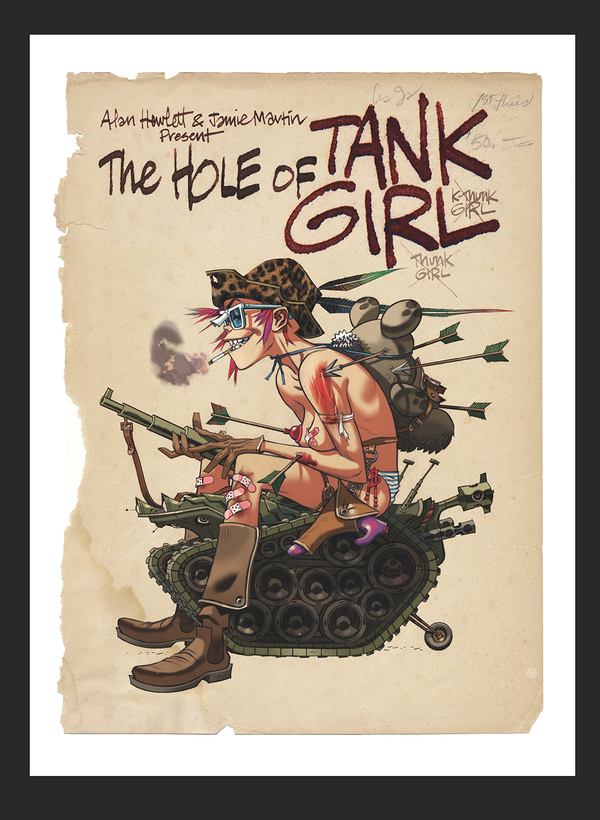 Бумажная книга «The Hole of Tank Girl», автор Алан Мартин - фото №1
