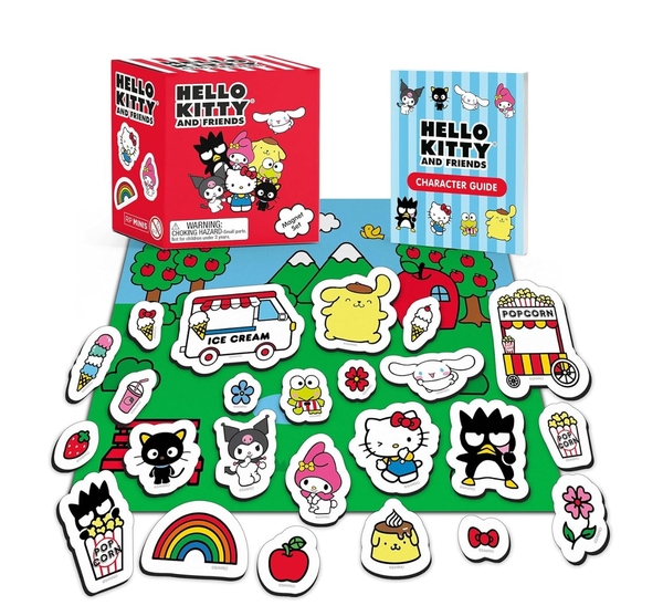 [object Object] «Hello Kitty and Friends Magnet Set», авторов Меррилл Хаган, Кристен Тафоя Хамфри - фото №1