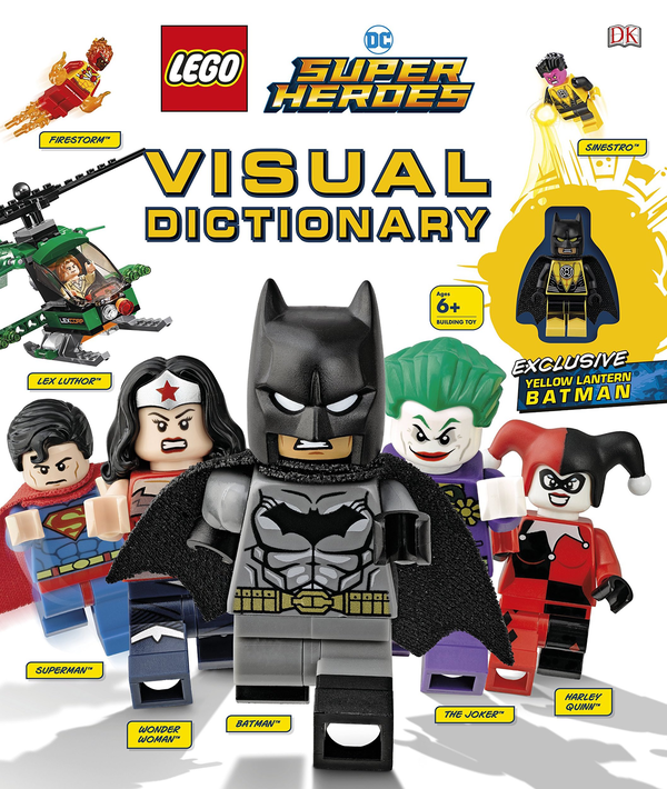 [object Object] «LEGO DC Super Heroes Visual Dictionary. With Exclusive Yellow Lantern Batman Minifigure», авторів Елізабет Доусетт, Ар'є Каплан - фото №1