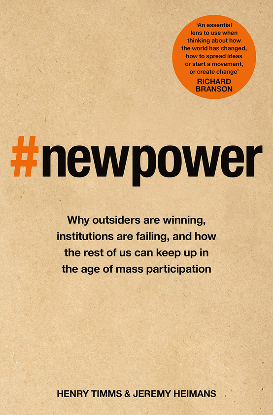 Паперова книга «New Power», авторів Генрі Тіммс, Джеремі Хейманс - фото №1