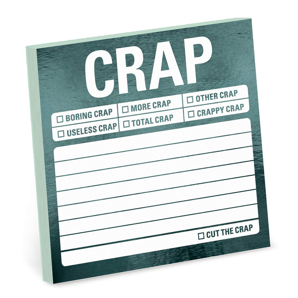 Бумажная книга «Crap Metallic Stickies» - фото №1