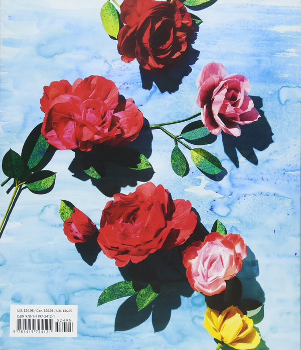 Бумажная книга «The Exquisite Book of Paper Flower Transformations», автор Ливия Четти - фото №1