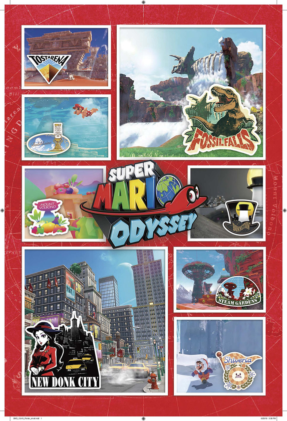 Бумажная книга «Super Mario Odyssey Kingdom Adventures Box Set» - фото №1