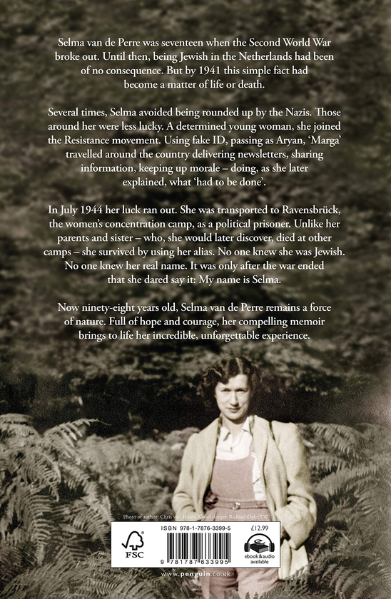 [object Object] «My Name Is Selma. The remarkable memoir of a Jewish Resistance fighter and Ravensbruck survivor», автор Сельма ван де Перре - фото №2 - миниатюра