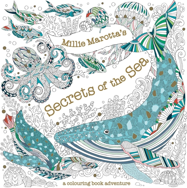 Бумажная книга «Millie Marotta's Secrets of the Sea», автор Милли Маротта - фото №1