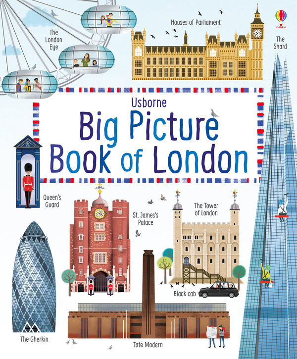 Бумажная книга «Big Picture Book of London» - фото №1