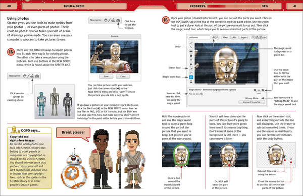 [object Object] «Star Wars. Coding Projects. A Step-by-Step Visual Guide to Coding Your Own Animations, Games, Simulations and More! », автор Джон Вудкок - фото №4 - миниатюра