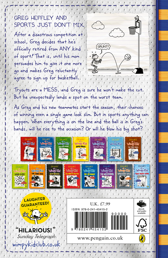 Бумажная книга «Diary of a Wimpy Kid. Big Shot (Book 16)», автор Джефф Кинни - фото №1
