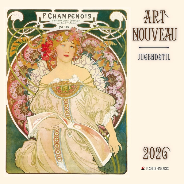 Бумажная книга «Art Nouveau» - фото №1
