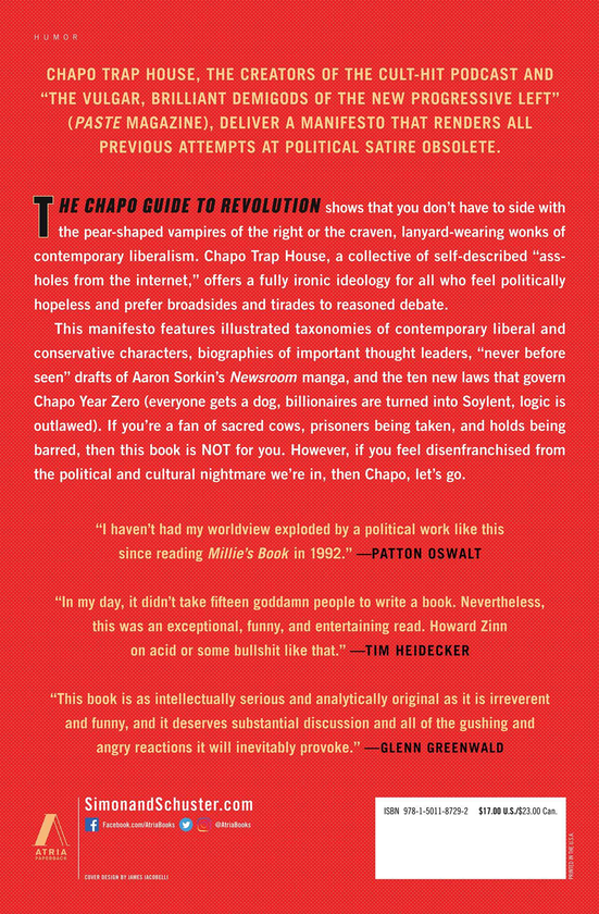 Бумажная книга «The Chapo Guide to Revolution», авторов Феликс Бидерман, Брендан Джеймс, Мэтт Кристман, Уилл Менакер, Вирджил Техас - фото №1