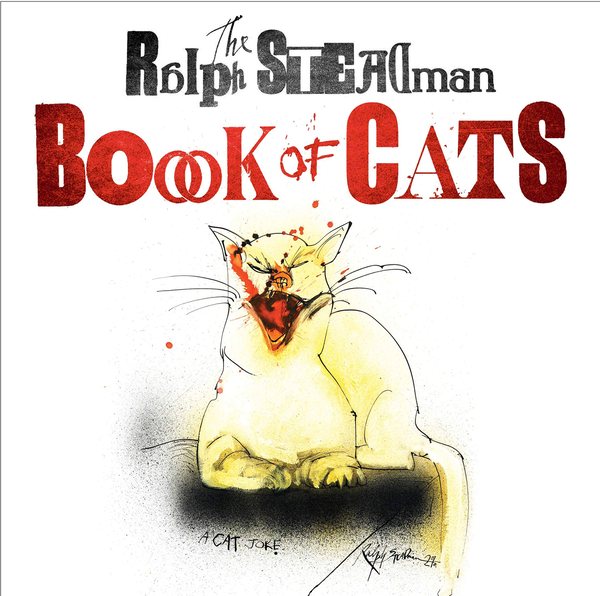 Бумажная книга «The Ralph Steadman Book of Cats», автор Ральф Стедман - фото №1