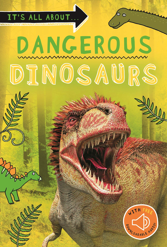 Паперова книга «Dangerous Dinosaurs» - фото №1