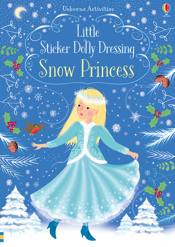 Бумажная книга «Little Sticker Dolly Dressing. Snow Princess », автор Фиона Уотт - фото №1