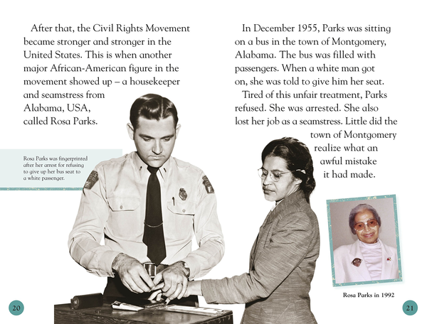 Паперова книга «The Story Of Civil Rights. Learn about the Civil Rights Movement! » - фото №1