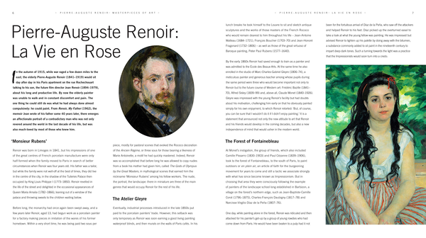 Бумажная книга «Pierre-Auguste Renoir Masterpieces of Art», автор Джулиан Бикрофт - фото №1