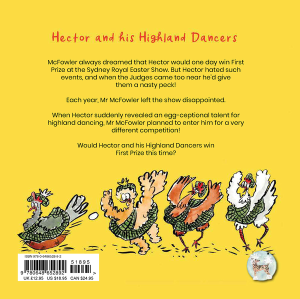 Паперова книга «Hector and his Highland Dancers», автор Ентоні Севіль - фото №1