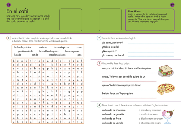 Бумажная книга «10 Minutes a Day Spanish Ages 7-11 Key Stage 2», автор Кэрол Вордерман - фото №1