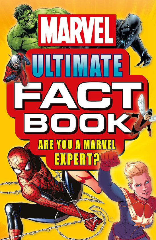Паперова книга «Marvel Ultimate Fact Book. Become a Marvel Expert!», автор Мелані Скотт - фото №1