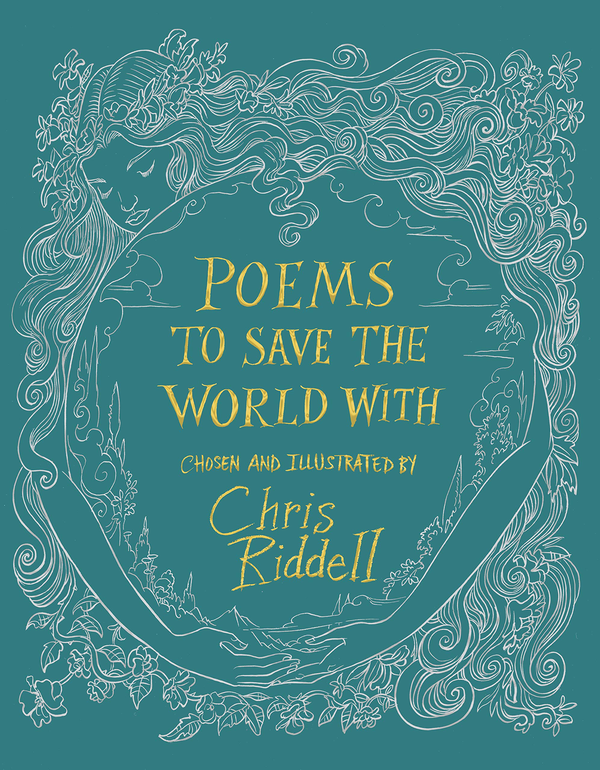Бумажная книга «Poems to Save the World With», автор Крис Ридделл - фото №1