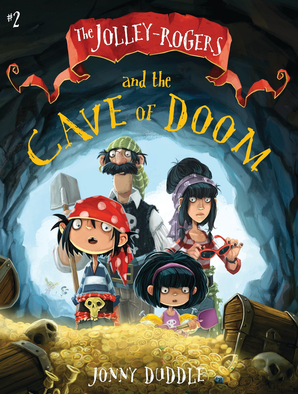 Бумажная книга «The Jolley-Rogers and the Cave of Doom», автор Джонни Даддл - фото №1