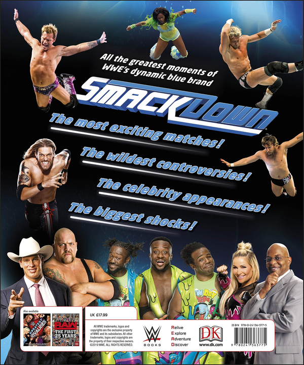 Бумажная книга «WWE SmackDown 20 Years and Counting», авторов Дин Миллер, Джейк Блэк - фото №1