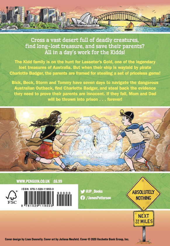 Паперова книга «Treasure Hunters. The Plunder Down Under. Book 7», автор Джеймс Паттерсон - фото №1