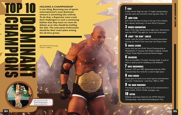 Бумажная книга «The WWE Book of Top 10s», автор Дин Миллер - фото №1