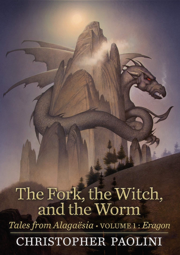 Паперова книга «The Fork, the Witch, and the Worm», автор Крістофер Паоліні - фото №1