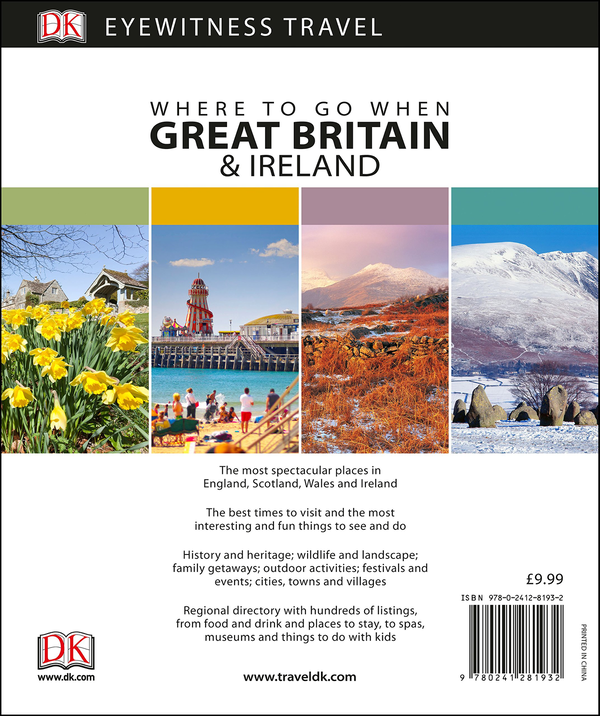 Бумажная книга «Where to Go When Britain and Ireland» - фото №1