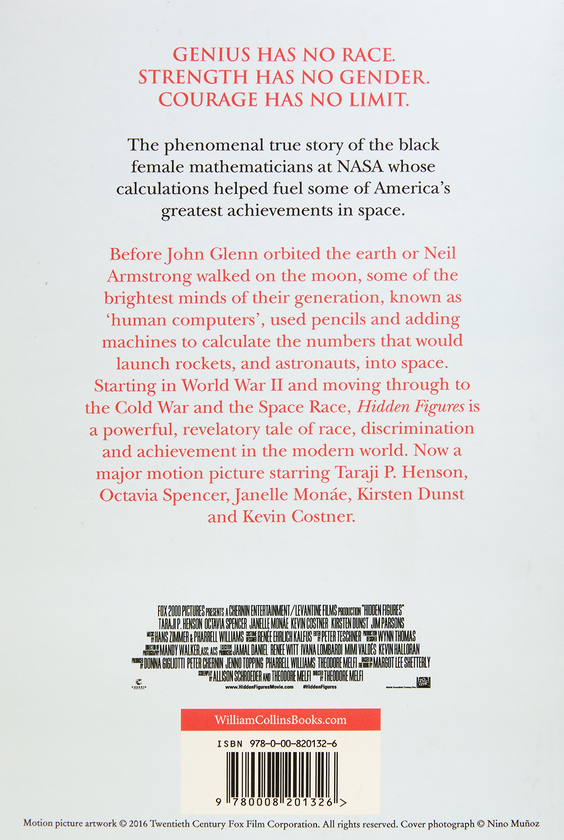 Бумажная книга «Hidden Figures», автор Марго Ли Шеттерли - фото №1