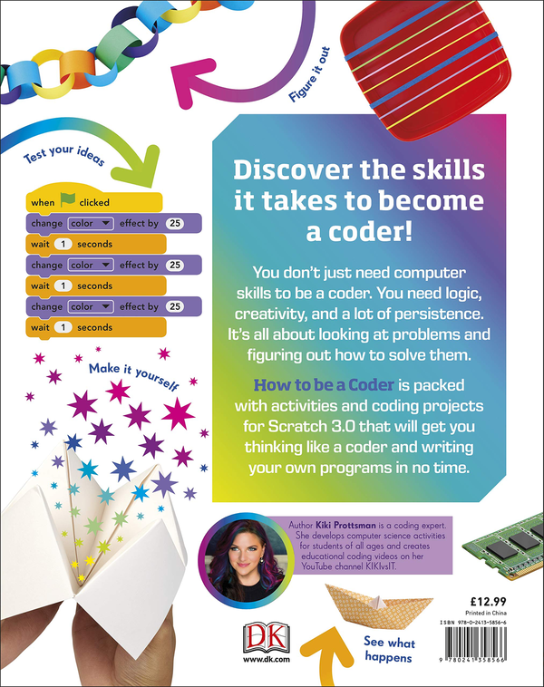 [object Object] «How To Be A Coder. Learn to Think like a Coder with Fun Activities, then Code in Scratch 3.0 Online!», автор Кики Протцман - фото №2 - миниатюра