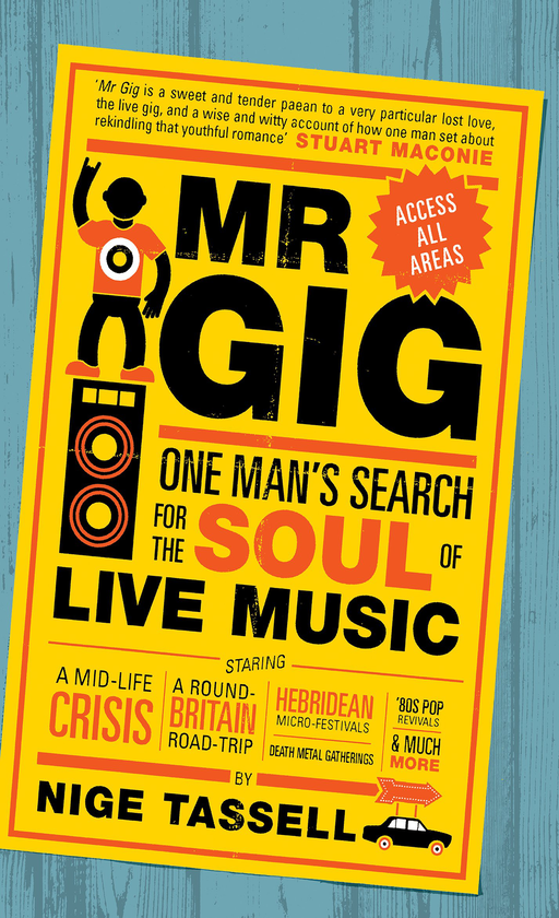 Паперова книга «Mr Gig», автор Найдж Тасселл - фото №1