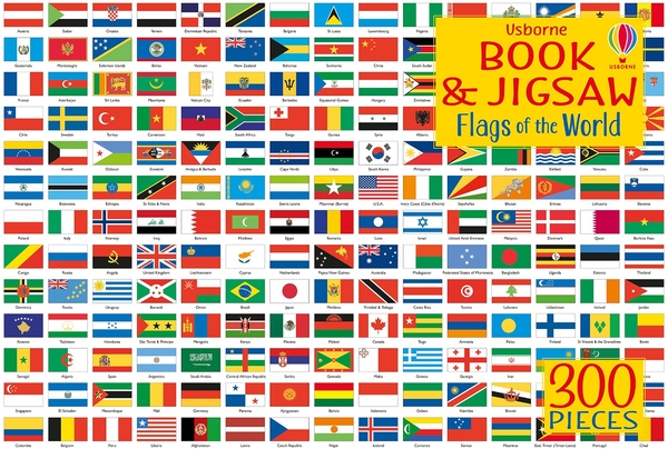 [object Object] «Flags of the World Book and Jigsaw», автор Сью Мередит - фото №1