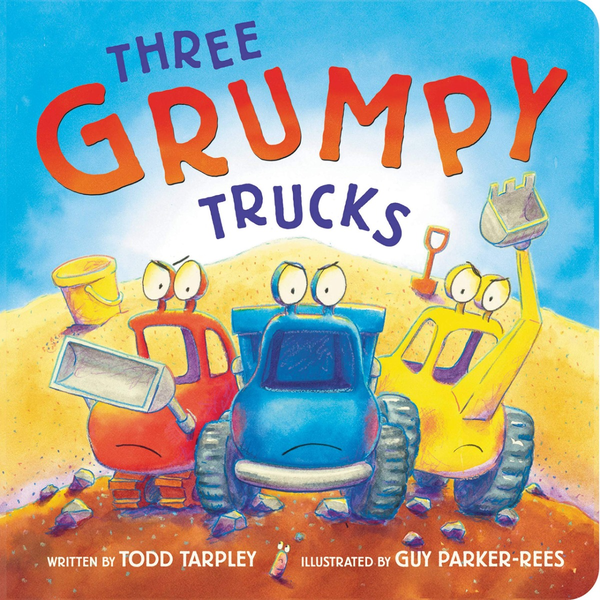 Бумажная книга «Three Grumpy Trucks», автор Тодд Тарпли - фото №1