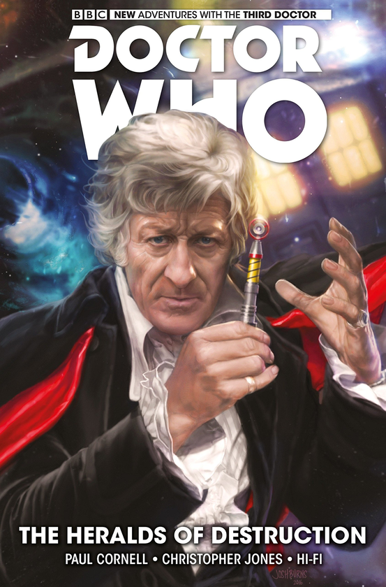 Бумажная книга «Doctor Who. The Third Doctor. The Heralds of Destruction. Volume 1», автор Пол Корнелл - фото №1
