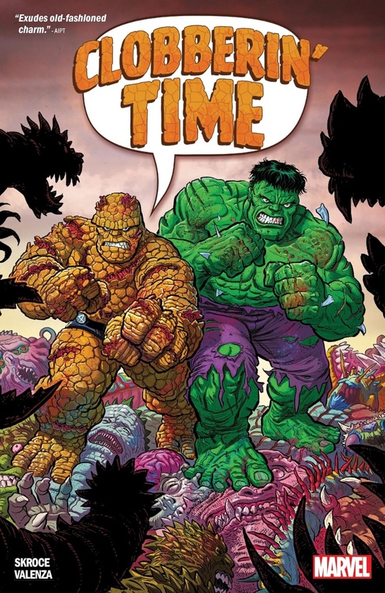 Паперова книга «Clobberin' Time», автор Стів Скроус - фото №1