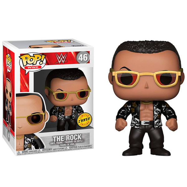 «Коллекционная фигурка Funko POP! WWE The Rock Old School (FK24824)», бренда Funko Pop - фото №1