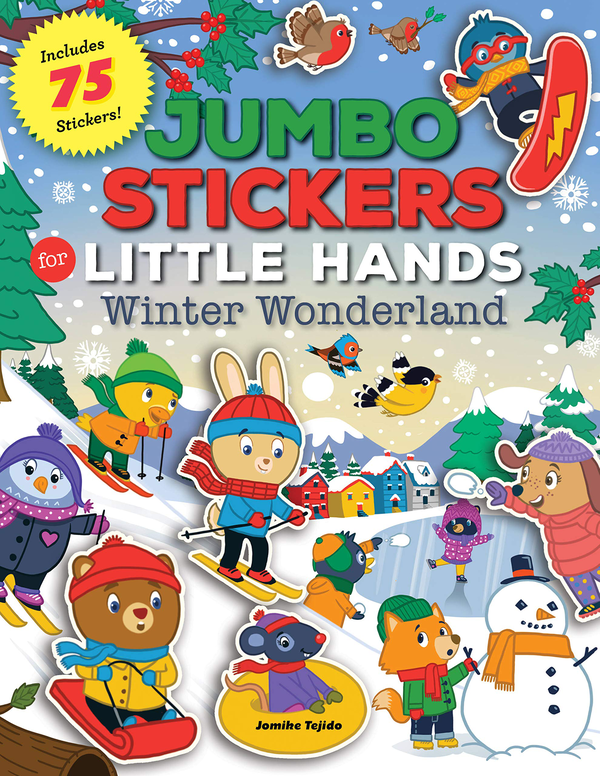 [object Object] «Jumbo Stickers for Little Hands. Winter Wonderland», автор Джомике Теджидо - фото №1