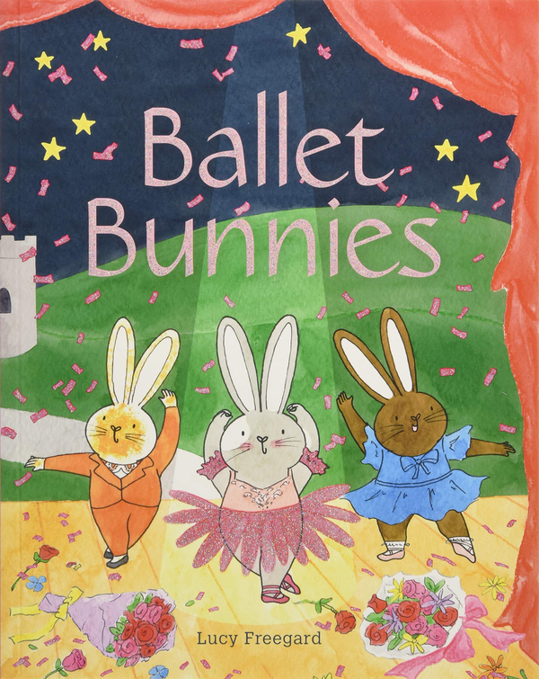 Паперова книга «Ballet Bunnies», автор Люсі Фрігард - фото №1