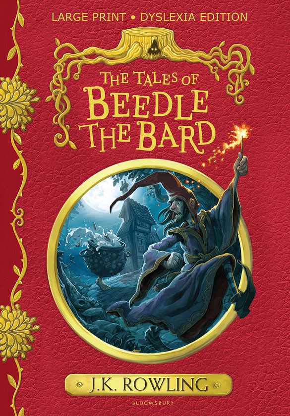 Бумажная книга «The Tales of Beedle the Bard. Large Print Dyslexia Edition», автор Джоан Роулинг - фото №1