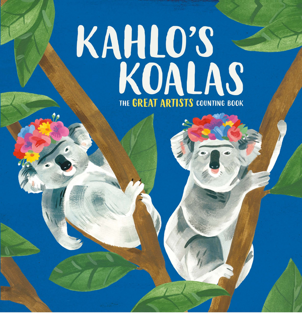 Паперова книга «Kahlo's Koalas. The Great Artists Counting Book», автор Грейс Хелмер - фото №1