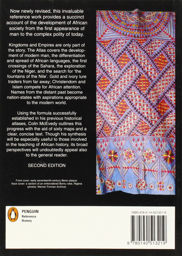 Бумажная книга «The Penguin Atlas of African History», автор Колин Макэведи - фото №1