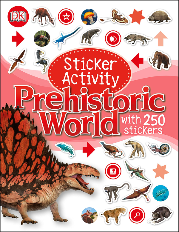 Бумажная книга «Sticker Activity: Prehistoric World» - фото №1