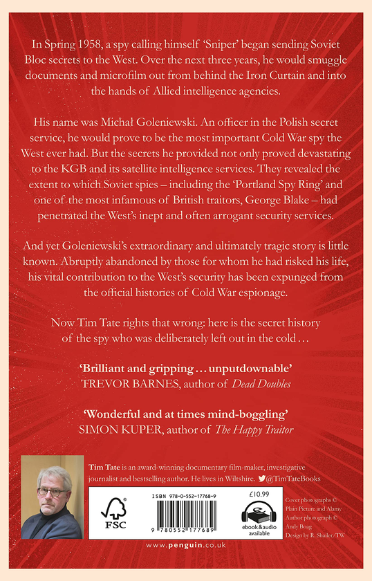 Бумажная книга «The Spy who was left out in the Cold», автор Тим Тейт - фото №1